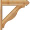 Ekena Millwork Funston Arts & Crafts Rough Sawn Outlooker, Western Red Cedar, 8"W x 34"D x 34"H OUT08X34X34FST03RWR - alternate 3